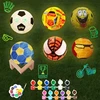 „Pasidaryk pats“ 3D naktinės šviesos futbolo piešimo rinkinys vaikams