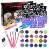 pasidaryk pats blizgučių tatuiruočių rinkinys šablonai žymekliai vaikams Click4Toys įvairiaspalvis