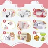 „Pasidaryk pats“ mygtukų RINKINYS VAIKAMS, 36 Vnt., ROŽINĖ PLASTIKINĖ TRIUKIS KŪRYBINGA