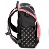 Paso BACKPACK rožinė aukščiausios kokybės mokyklinė kuprinė Juodas Dog | Mergaitei