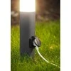CORTA-P 40 sodo lempa,E27, MAX.25W, IP44, AC220-240V, 50-60Hz, lizdas maks. 3000 W, stulpa