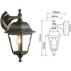Spector Light Lauko šviestuvas PP 60W E27 15x44cm juodas