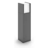 Pastatomas LED lauko šviestuvas PHILIPS ARBOUR, IP44, 4000 K, 6W, 600 lm, antracito sp., h40 x 10 cm