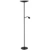 Pastatomas LED šviestuvas EGLO CONIVARINO, 1x26W 2500lm 1x4W 350lm 4000K juodas 28x24x115