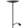 Pastatomas LED šviestuvas EGLO CONIVARINO, 1x26W 2500lm 1x4W 350lm 4000K juodas 28x24x115