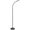 Pastatomas LED šviestuvas EGLO LAURO, 1x5,5W, 550lm, 4000K, juodos sp., 7x22x110