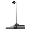 Pastatomas LED šviestuvas REALITY BLAKE, 4,5W 3000K 350lm, įkraunamas, juodas 20x30x125cm