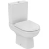 Pastatomas WC Ideal Standard, Exacto RimLS+ su bakeliu ir soft close dangčiu