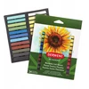 Pastelai - Derwent - 98216 - 24 vnt. rinkinys - Apskaičiuotos spalvos - Švelnūs ir maišomi