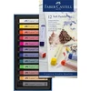 Pastelinės kreidelės Faber-Castell Goldfaber, 12 spalvų