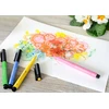 Pastelinių spalvų žymekliai Faber Castell, 12 vnt.