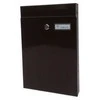 Glori Ir Ko Pašto dėžutė 380x250x50mm ruda