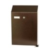 Pašto dėžutė PD 950, 380 x 250 x 70 mm, vario sp.