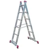 Pastolinės kopėčios KRAUSE, aliumininės, universalios, 2 x 6, darbinis aukštis - 375 cm