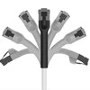 Komutacinis kabelis DELTACO, Flex-Boot Bendable CAT.6A U/UTP 28AWG, 1.5m / 1902633