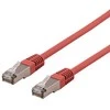 Patch kabelis DELTACO S/FTP Cat6, 250MHz, Delta-certified, LSZH, 2m, raudonas / SFTP-62RH