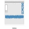 Patch kabelis DELTACO S/FTP Cat7, 1m, 600MHz, Delta sertifikuotas, LSZH, RJ45 jungtys, juodas / STP-71S