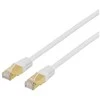 Patch kabelis DELTACO S/FTP Cat7, 5m, 600MHz, Delta sertifikuotas, LSZH, RJ45 jungtukai, baltas / STP-75V