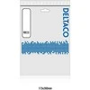 Patch kabelis DELTACO U/FTP Cat6a 1m, 500MHz, Delta-sertifikuotas, LSZH, pilkas / STP-61AU