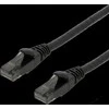Patch kabelis DELTACO U/UTP High Flex Cat6, 1m, 24AWG, 500MHz, LSZH, juodas / UUTP-1501