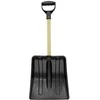 Patrol Sniego lopeta W310mmxH345/750mm tiesi/juoda/ mediniu kotu