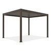 Pavėsinė Pergola ELEGANCE AUTOMATIC 3x4 su LED, Taupe