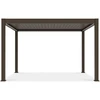 Pavėsinė Pergola ELEGANCE AUTOMATIC 3x4 su LED, Taupe