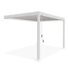 Pavėsinė Pergola ELEGANCE WALL 3x4, Baltas, montuojama prie sienos