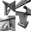 Pavėsinė Pergola SPRINT 3x6, Baltas