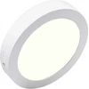 Paviršinė LED panelė HOROZ, 12 W, 4000 K, 840 lm, baltos sp., ø16 x h2,8 cm
