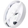 18W LED paviršinė panelė HOROZ, apvali, su maitinimo šaltiniu (4200K) natūraliai balta