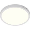 28W LED paviršinė panelė, apvali, 3000K, su maitinimo šaltiniu