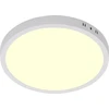 28W LED paviršinė panelė HOROZ, apvali, su maitinimo šaltiniu (4200K) natūraliai balta