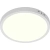 28W LED paviršinė panelė HOROZ, apvali, su maitinimo šaltiniu (4200K) natūraliai balta