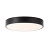 SpectorLight Paviršinė LED panelė SPECTOR LIGHT, 18 W, 4000 K, 1850 lm, apvali f., juodos sp., Ø22,5 x h3 cm