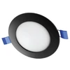 SpectorLight Paviršinė LED panelė SPECTOR LIGHT, 6 W, 4000 K, 520 lm, apvali f., juodos sp., Ø12 x h3 cm