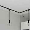 Paviršinio montavimo bėgelis magnetinės sistemos VESTALIGHT VESTA1060M, 48V, 5,3x2,6x200cm