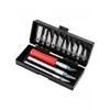 Peilių komplektas TOP TOOLS 16 vnt. (keičiamos geležtės)