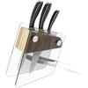 Peilių rinkinys Vinzer Crystal VNZ89113/VNZ50113, 6 vnt. su permatomu stovu