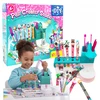 PEN FACTORY CREATIVE ART KIT „Pasidaryk pats“ tušinukų blizgučiai, skirti VAIKAMS