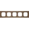 Penkiavietis rėmelis VILMA QR1000 FIT LINE, mocha sp.