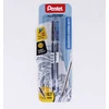 Pentel Bk77 rašiklis: 2 vnt. (juodas, mėlynas), 0.7mm, 1700m rašymo linija