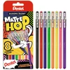 Pentel Mattehop geliniai rašikliai, 8 vnt., matiniai, 1.0 mm