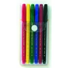 Pentel S360 markeriai, 6 spalvų, lengvai nuplaunami