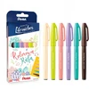 Pentel Sign Pen Ses15c, 6 spalvų, kaligrafijos rinkinys