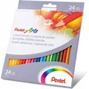Pentel spalvoti pieštukai 24 spalvos
