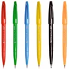 Pentel Touch Pen rinkinys, 6 spalvų, kaligrafijai