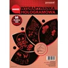 Penword A4 holograminis draskytuvas, 10 lapų, raudonas