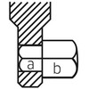 Adapteris Stahlwille 70V 7; 1/2''; 44,3 mm
