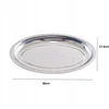 Perfectlife METALINIS PLOKŠTĖS, OVALUS PADAŽAS 30x17,5cm 134429